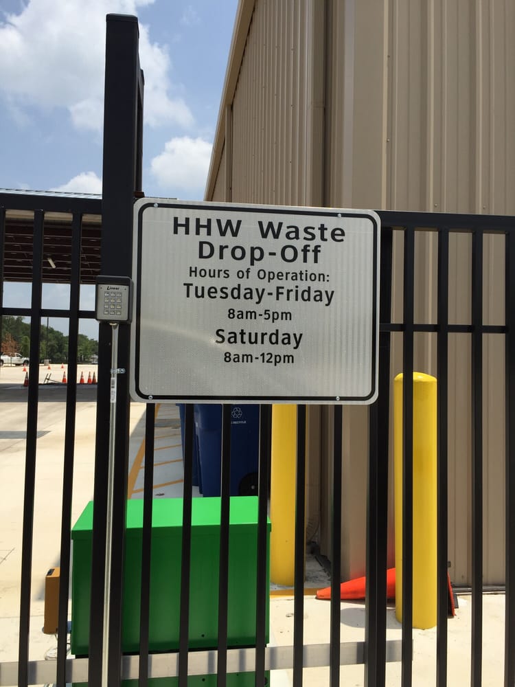 SOLID WASTE MANAGEMENT HOUSEHOLD HAZARDOUS WASTE Updated August 2024