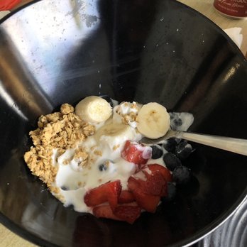 Pelican Grill - Paid $5 for the small bowl of yogurt that didn't even taste that good. Bowl was also dirty. - Breakfast & Brunch Near Me - Seabrook, Texas Pelican Grill - Paid $5 for the small bowl of yogurt that didn't even taste that good. Bowl was also dirty. - Breakfast & Brunch Near Me - Seabrook, Texas