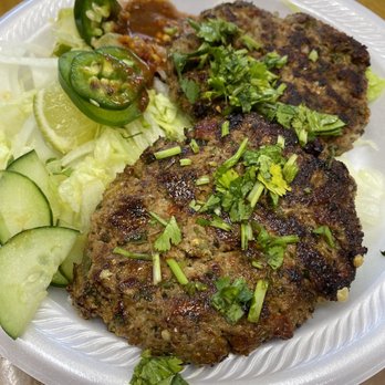 Al Kabob Grill & Cafe - Beef Chapli kabob - Indian Near Me - Dallas, Texas