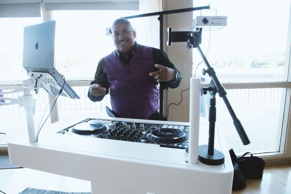 Come check out a great DJ! - Angel mobile DJ and MC services provides solutions for dances, parties, weddings, and any other event requiring a professional sound and/or lighting setup. We specialize on customizing our services to fit our customers needs and budget, and always offer a no obligation consultation to discuss the event in detail.
Please call today for your free quote! Come check out a great DJ! - Angel mobile DJ and MC services provides solutions for dances, parties, weddings, and any other event requiring a professional sound and/or lighting setup. We specialize on customizing our services to fit our customers needs and budget, and always offer a no obligation consultation to discuss the event in detail.
Please call today for your free quote!