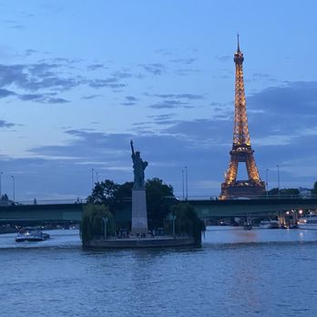 Bateaux Mouches - Photo of Eiffel Tower taken from roof of boat - Boat Charters Near Me - Paris, 75