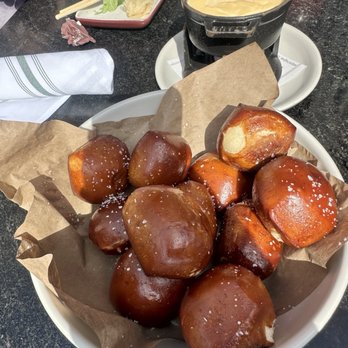 Culinary Dropout - Soft Pretzels & Provolone Fondue - New American Near Me - San Diego, California Culinary Dropout - Soft Pretzels & Provolone Fondue - New American Near Me - San Diego, California