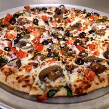 Pizza Pie-Zazz - "The Greek " - Pizza Near Me - Heber Springs, Arkansas Pizza Pie-Zazz - "The Greek " - Pizza Near Me - Heber Springs, Arkansas