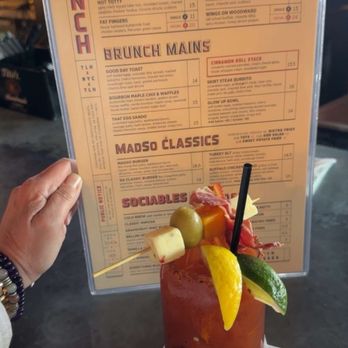 Madison Social - Spicy Bloody Mary yummy! - New American Near Me - Tallahassee, Florida