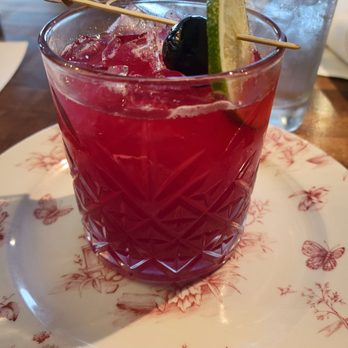 Larch - Beet juice mocktail - Pasta Shops Near Me - Leavenworth, Washington