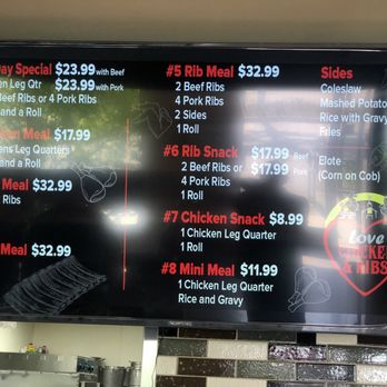 Love Chicken And Ribs - Current menu June 2026. - Barbeque Near Me - Irwindale, California Love Chicken And Ribs - Current menu June 2026. - Barbeque Near Me - Irwindale, California