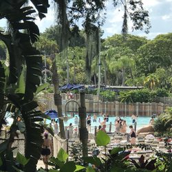 Surfing at Typhoon Lagoon