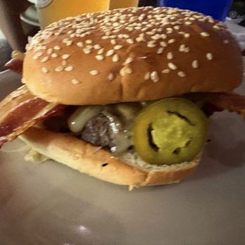 Downtown Olly's - Peanut Butter Burger - American Near Me - Indianapolis, Indiana