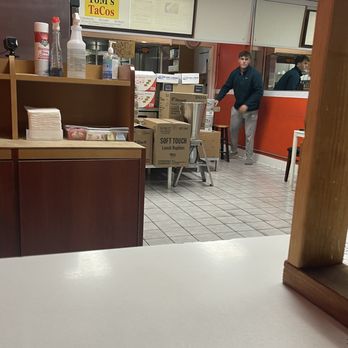 Tom's Tacos - Dining room that is closed off to the public. - Mexican Near Me - Torrance, California Tom's Tacos - Dining room that is closed off to the public. - Mexican Near Me - Torrance, California