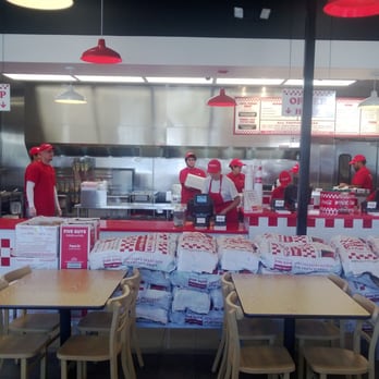 Five Guys - Getting ready for the day. Enthusiastic they are. . - Burgers Near Me - San Diego, California Five Guys - Getting ready for the day. Enthusiastic they are. . - Burgers Near Me - San Diego, California