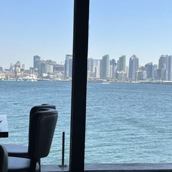 C Level - View from indoors towards skyline. - New American Near Me - San Diego, California