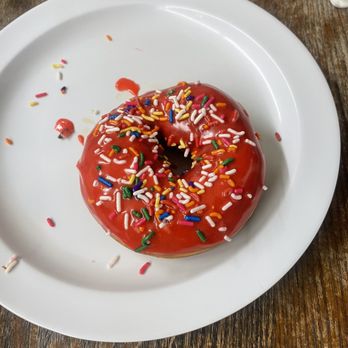 Verrilli's Bakery - Strawberry glazed donut with sprinkles - Bakeries Near Me - Morristown, New Jersey Verrilli's Bakery - Strawberry glazed donut with sprinkles - Bakeries Near Me - Morristown, New Jersey