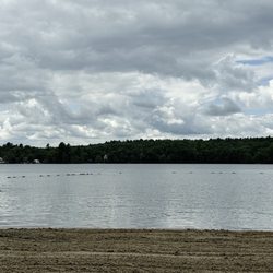 Spring Lake Beach - Swimming with a lifeguard on duty.