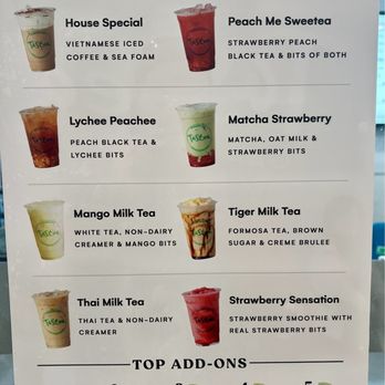 Tastea - More of the menu items - Juice Bars & Smoothies Near Me - Garden Grove, California
