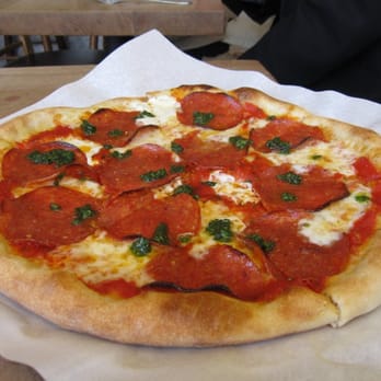 Pizzetta 211 - Tomato, Mozzarella, Basil w/ Pepperoni - Pizza Near Me - San Francisco, California Pizzetta 211 - Tomato, Mozzarella, Basil w/ Pepperoni - Pizza Near Me - San Francisco, California