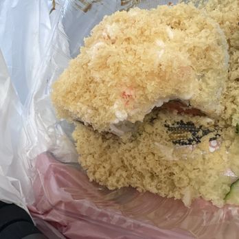 Yo Sushi - You can't even see the spicy tuna there's so much crumbles on it and the crab salad had no flavor at all - Sushi Bars Near Me - Vallejo, California