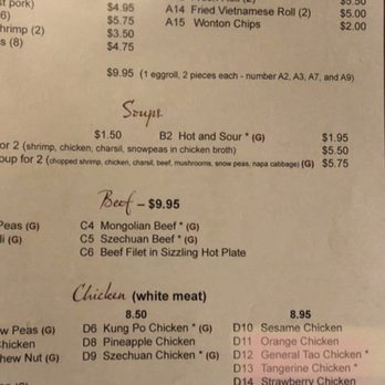 China Platter Restaurant - Note the asterisk that means nothing!!! It's not spicy it's bland!!!! - Chinese Near Me - Bountiful, Utah