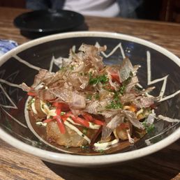 Patatas brava okonomiyaki