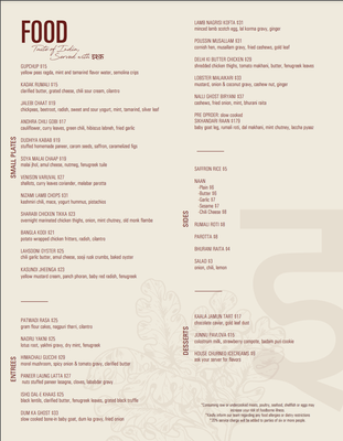 Menu photo 7 Ishq New York, NY