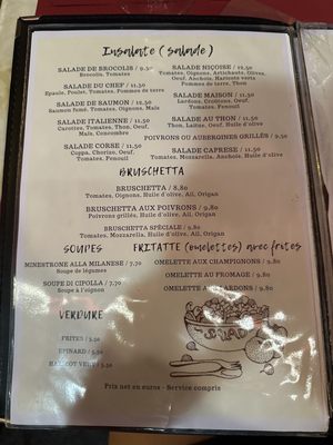 Menu photo 2 La Sirena Paris, 75 Menu photo 2 La Sirena Paris, 75