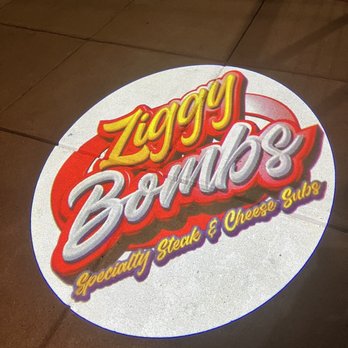 Ziggy Bombs - Cool little light outside the building - Cheesesteaks Near Me - Worcester, Massachusetts