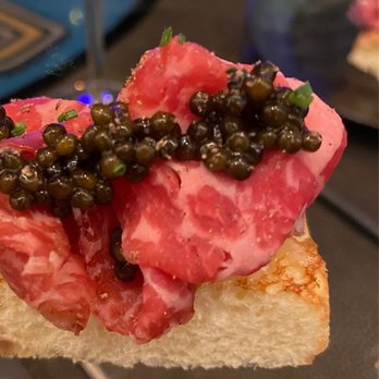 Aqua - Wagyu Toast is so good! Melts in your mouth! - Seafood Near Me - Las Vegas, Nevada Aqua - Wagyu Toast is so good! Melts in your mouth! - Seafood Near Me - Las Vegas, Nevada