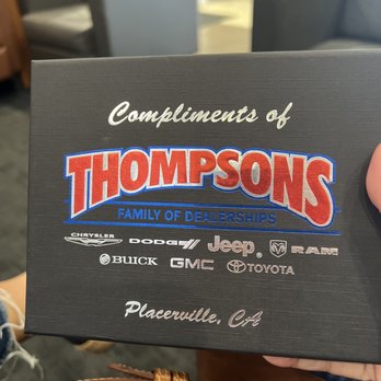 Thompsons Toyota - Not bad complimentary - Car Dealers Near Me - Placerville, California Thompsons Toyota - Not bad complimentary - Car Dealers Near Me - Placerville, California