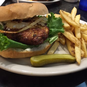 Sip & Bite - Fried crab cake sandwich! - Diners Near Me - Baltimore, Maryland Sip & Bite - Fried crab cake sandwich! - Diners Near Me - Baltimore, Maryland