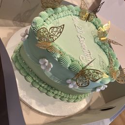 a cake in a box
