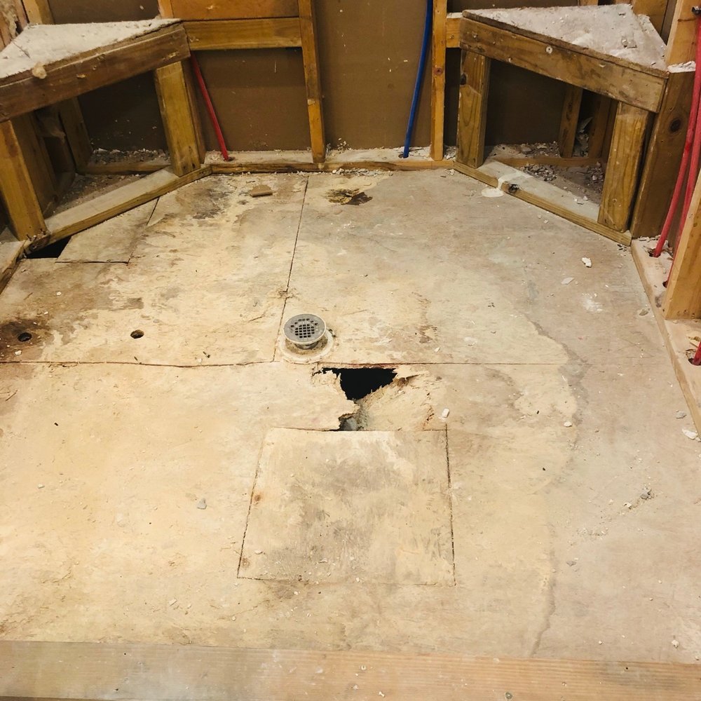 Acadian Remodeling - Floor after demo. They had to completely replace it. - General Contractors Near Me - Metairie, Louisiana Acadian Remodeling - Floor after demo. They had to completely replace it. - General Contractors Near Me - Metairie, Louisiana