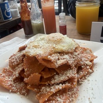 Lucho's - Chileqille FULL Chilaquiles HALF - half Chilaquiles - Breakfast & Brunch Near Me - San Francisco, California Lucho's - Chileqille FULL Chilaquiles HALF - half Chilaquiles - Breakfast & Brunch Near Me - San Francisco, California