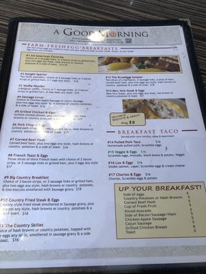 Menu photo 2 A Good Morning Cafe Los Altos, CA Menu photo 2 A Good Morning Cafe Los Altos, CA