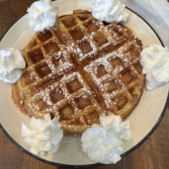 Cafe Volkan - Plain Waffle - Coffee & Tea Near Me - Brooklyn, New York