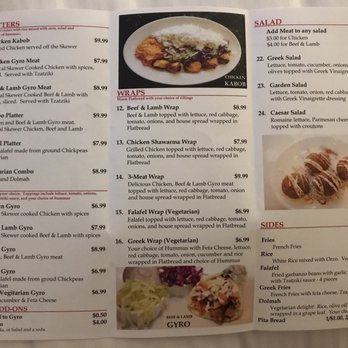Extreme Hummus - Menu - Mediterranean Near Me - Citrus Heights, California