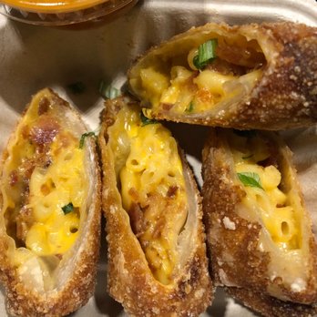 Riverside Taphouse - Mac n Cheese Egg Rolls - American Near Me - Baltimore, Maryland