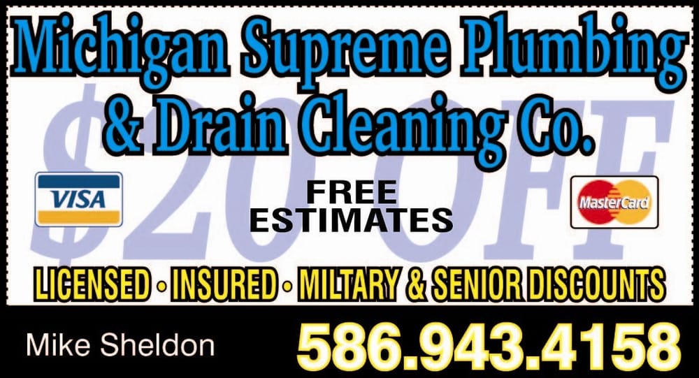 Slide of Michigan Supreme Plumbing & Drain Cleaning