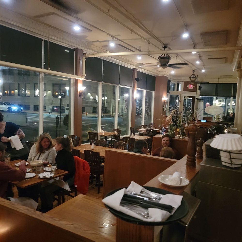 The Corner Room - people sitting at tables in a restaurant - Italian Near Me - Portland, Maine