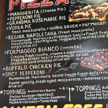 Nolita Pizza - Menu - Pizza Near Me - New York, New York