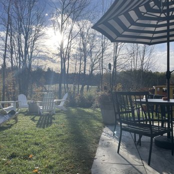 J.J. Hapgood General Store & Eatery - Outdoor dining - Grocery Near Me - Peru, Vermont