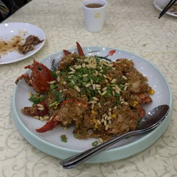 HL Peninsula - 1317. Sauteed Lobster with Sticky Rice & Pine Nut - Dim Sum Near Me - Castro Valley, California