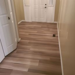 Almond Oak flooring turned out perfect!! Almond Oak flooring turned out perfect!!