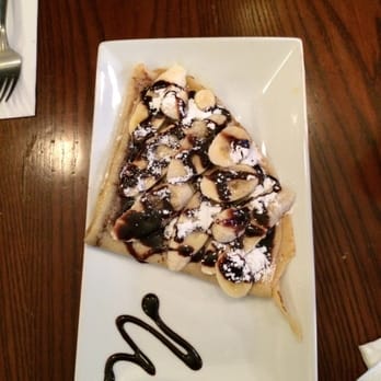 L'Osteria 57 - my husband loved his banana & choc crepe. - Italian Near Me - London, XGL