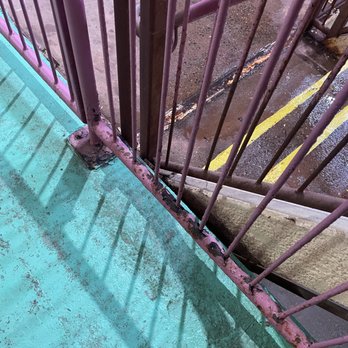 H2Oasis Indoor Waterpark - rusty railings - Water Parks Near Me - Anchorage, Alaska H2Oasis Indoor Waterpark - rusty railings - Water Parks Near Me - Anchorage, Alaska