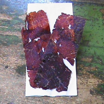 Cazadero General Store - Honey glazed beef jerky, absolutely delicious and addictive, about $3 per slab. - Grocery Near Me - Cazadero, California Cazadero General Store - Honey glazed beef jerky, absolutely delicious and addictive, about $3 per slab. - Grocery Near Me - Cazadero, California