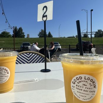 Good Lookin - Orange juice outside - Breakfast & Brunch Near Me - Omaha, Nebraska