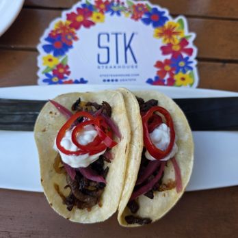 STK Steakhouse - $9 Japanese A5 Wagyu Tacos - Steakhouses Near Me - Orlando, Florida