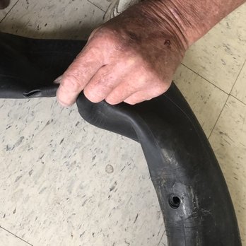 Flat Out Motorsports - Slit on the inside of the tire.  This is either faulty warranty tube or poor install. - Motorcycle Dealers Near Me - Indianapolis, Indiana