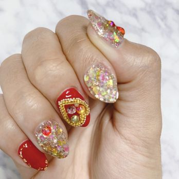 Buttercup by Haru - Left hand - Nail Technicians Near Me - Fullerton, California Buttercup by Haru - Left hand - Nail Technicians Near Me - Fullerton, California