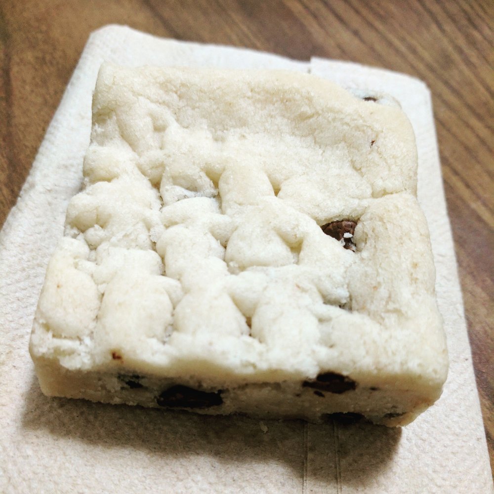 Enniskillen General Store - Vegan chocolate chip shortbread from Eat My Shortbread Company - so good! - Ice Cream & Frozen Yogurt Near Me - Enniskillen, Ontario Enniskillen General Store - Vegan chocolate chip shortbread from Eat My Shortbread Company - so good! - Ice Cream & Frozen Yogurt Near Me - Enniskillen, Ontario