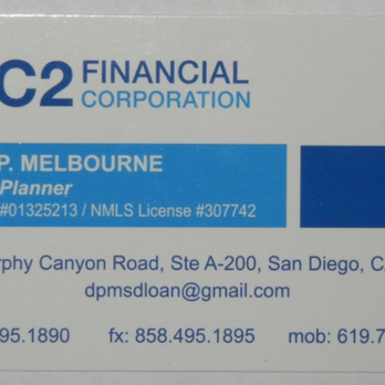 Derric Melbourne - C2 Financial - Mortgage Brokers Near Me - San Diego, California Derric Melbourne - C2 Financial - Mortgage Brokers Near Me - San Diego, California